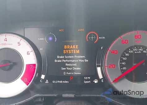 2021 Acura Rdx A-Spec Package z USA, uszkodzony, nr VIN 5J8TC2H6XML034106